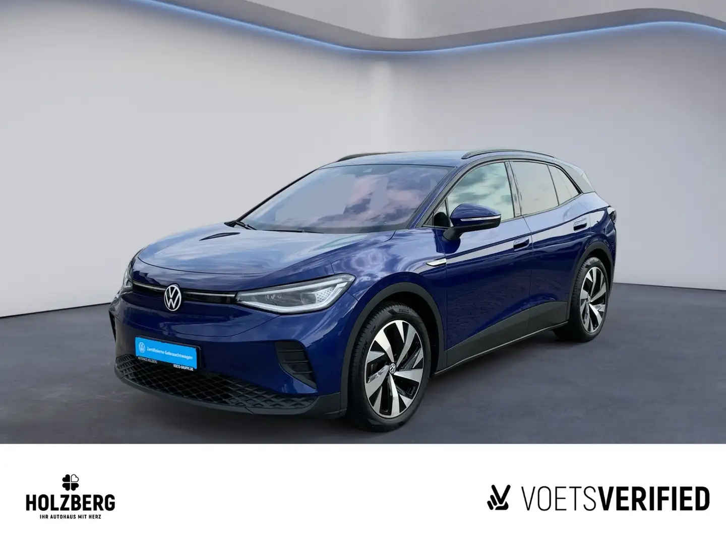 Volkswagen ID.4 Pro Performance MATRIX+AHK+RFK Blau - 1