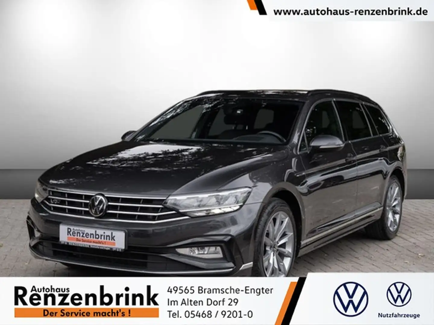 Volkswagen Passat Variant Business TDI DSG R-Line HUD Kamera ACC Grau - 1