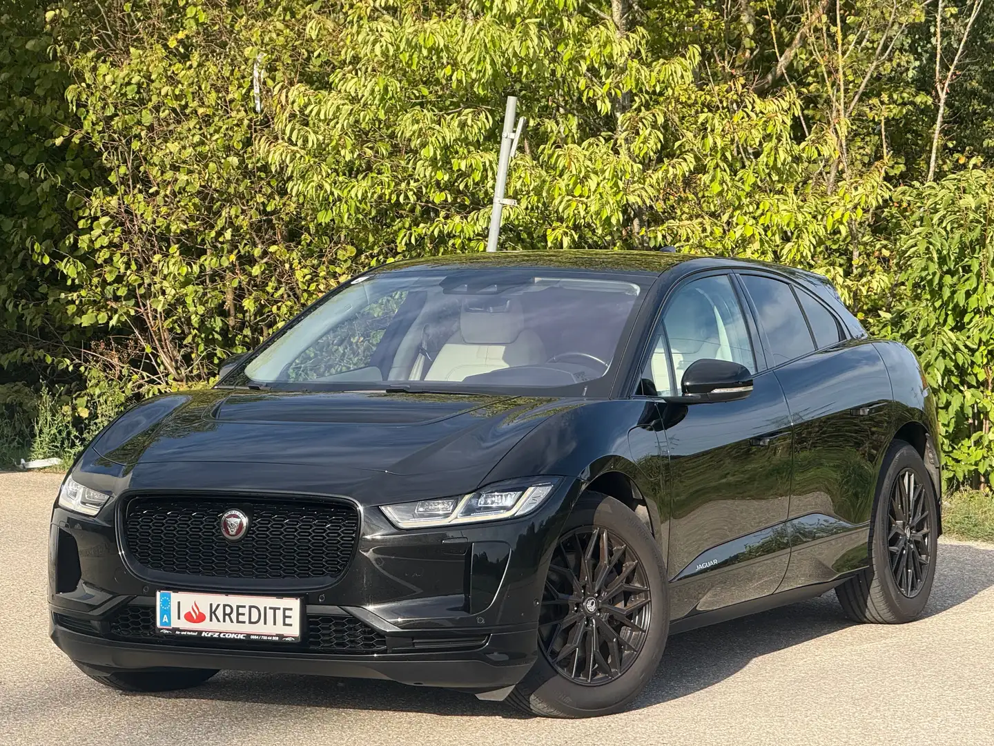 Jaguar I-Pace Top Farbkombination - gepflegt - Top Optik - Finanzierung - Allrad Schwarz - 1