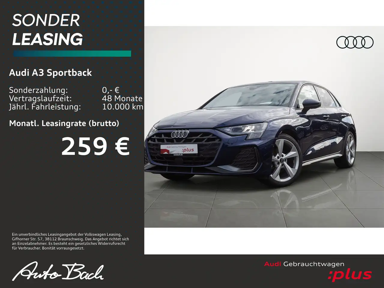 Audi A3 S line 35TFSI Stronic HUD SONOS ACC, миниатюра 2
