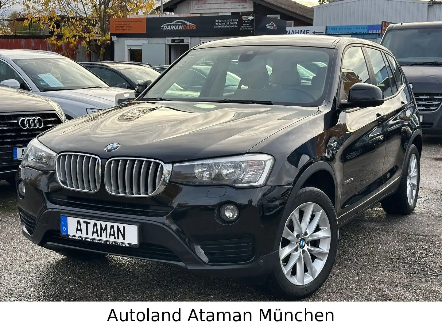 BMW X3 xDrive 30d Steptr. /Navi/Leder/Tempo/PDC/Eur6 Noir - 1