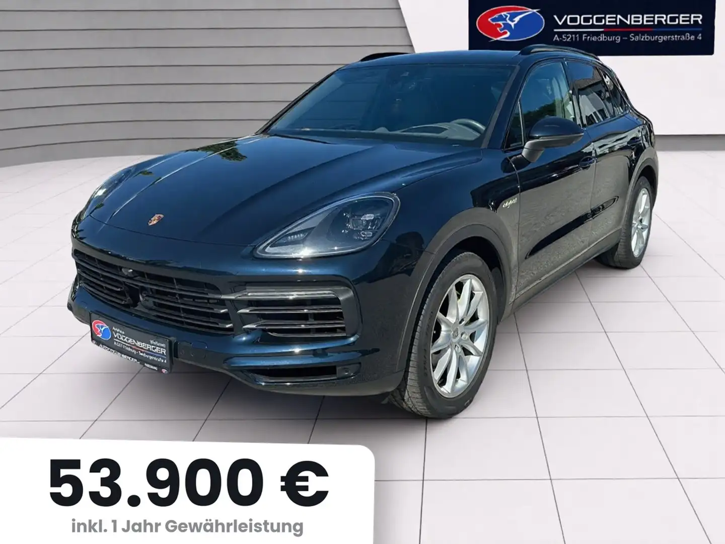 Porsche Cayenne E-Hybrid Blau - 1