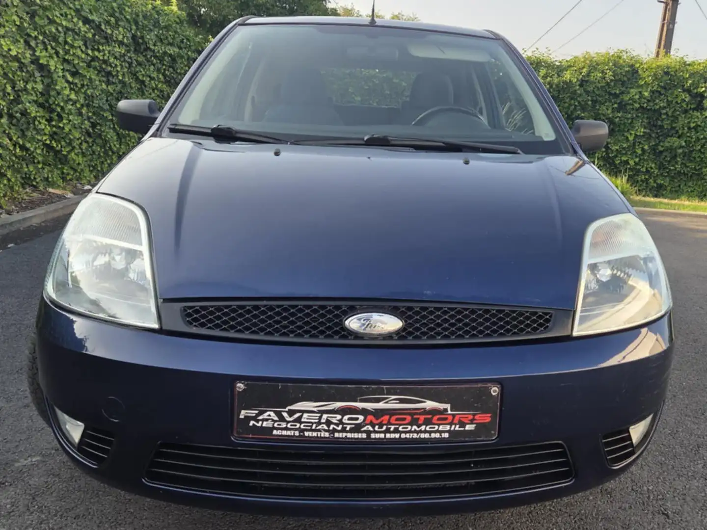 Ford Fiesta 1.3i Trend / 1ere main / GARANTIE 12 MOIS / AIRCO Bleu - 2
