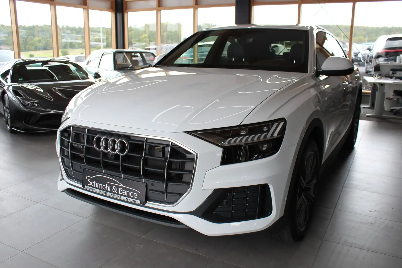Audi Q8 50 TDI S tronic quattro S line sport Weiß - 1
