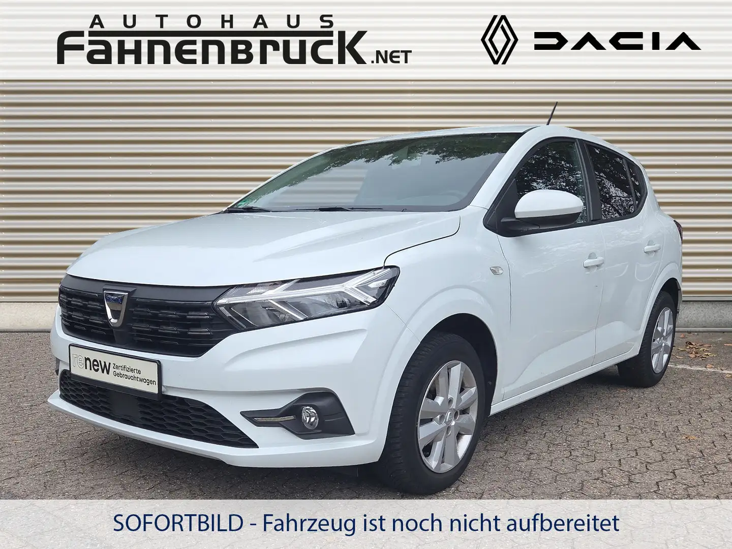 Dacia Sandero Comfort TCe 90 CVT Scheckheft PDC hinten Blanc - 1