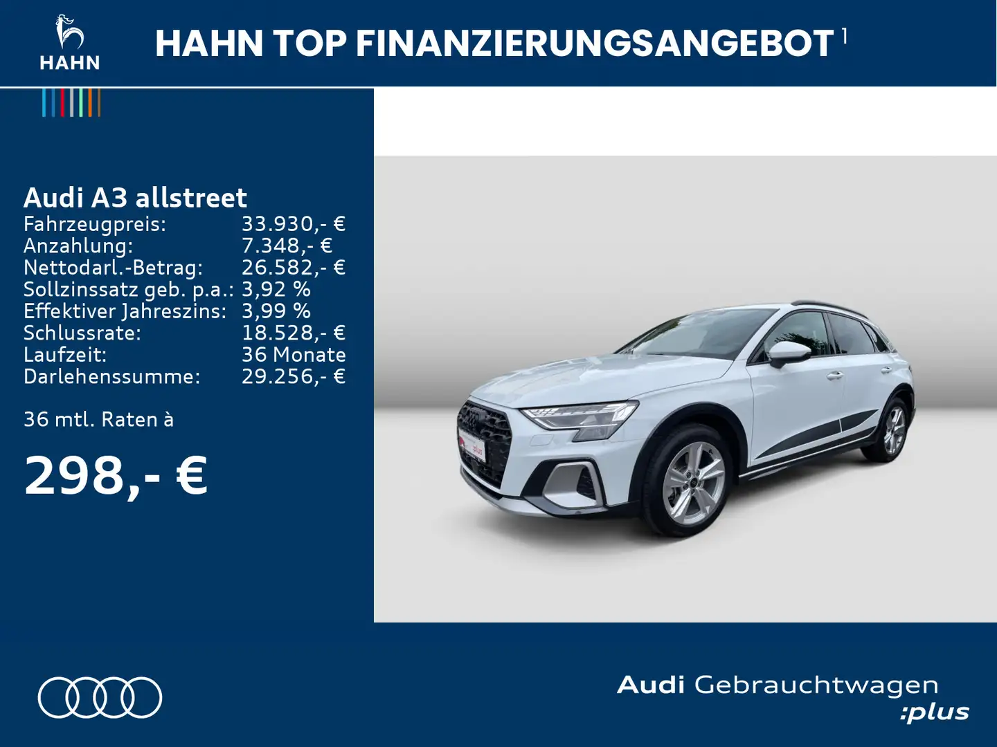 Audi A3 35 TFSI LED AHK Navi GRA Sonos Weiß - 2