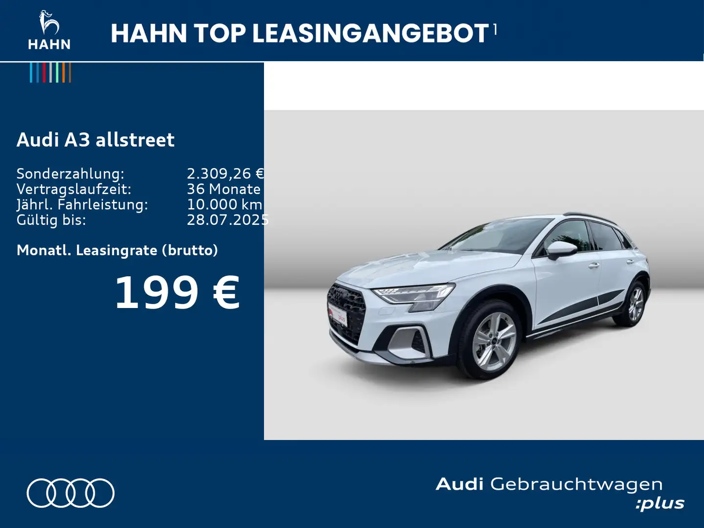 Audi A3 35TFSI LED AHK Navi GRA Sonos Einph Weiß - 2