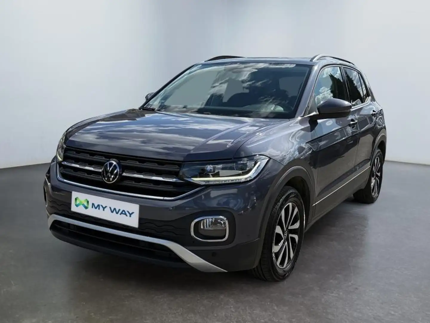 Volkswagen T-Cross GPS*Carplay*Caméra*APS Av/Ar*Led Gris - 1