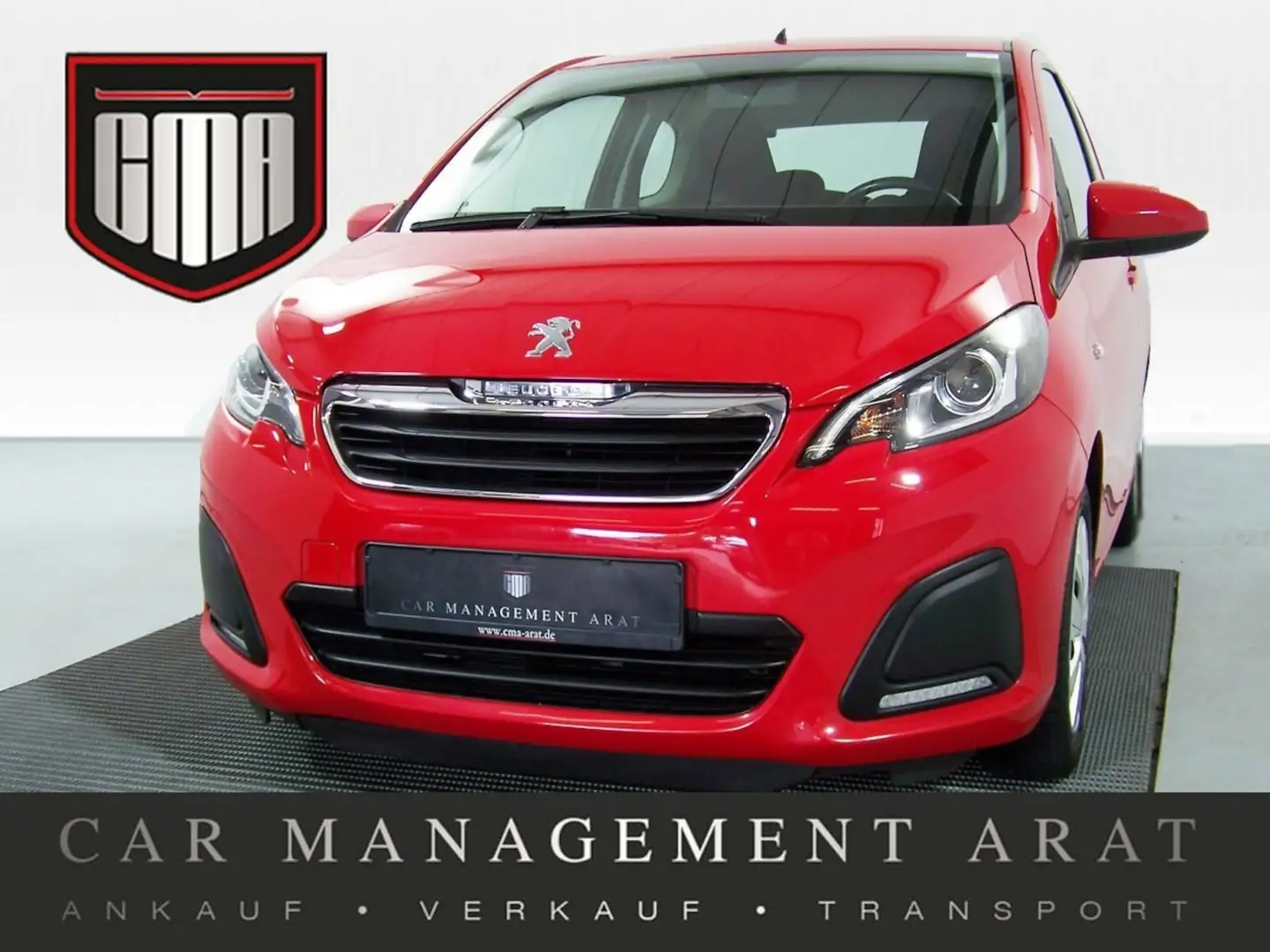 Peugeot 108 1.0 VTI 68 Active AUTOM+KLIMA Rot - 1