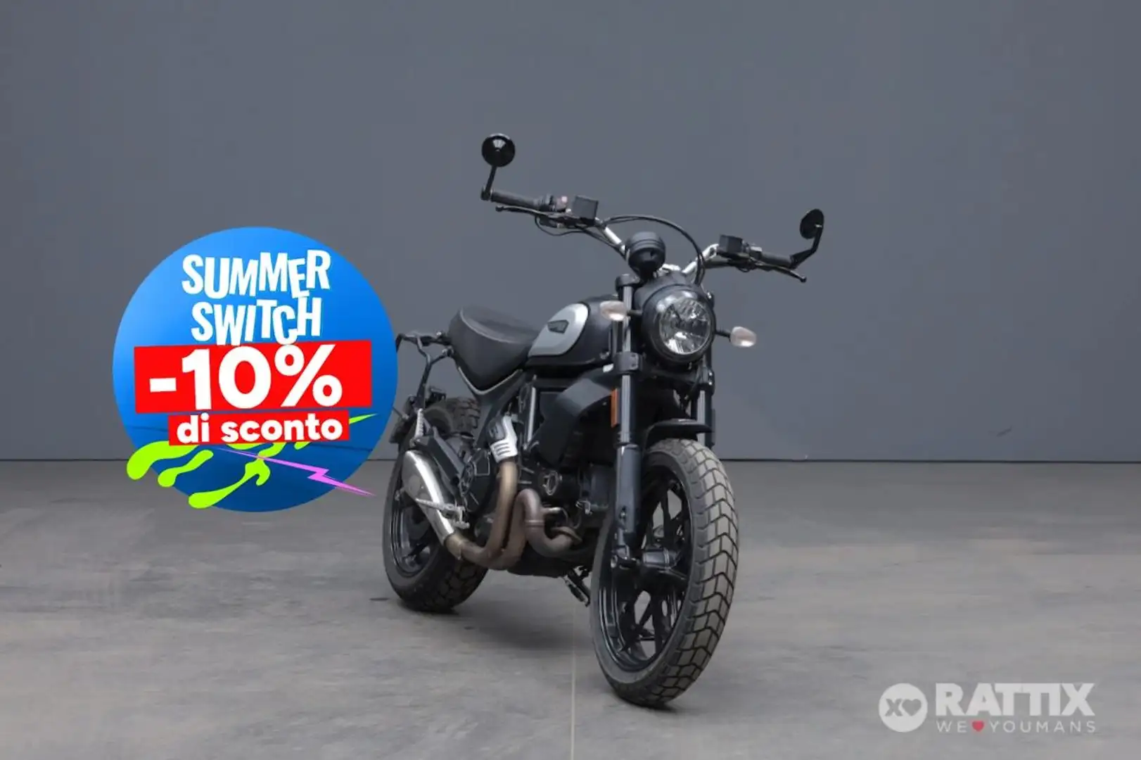 Ducati Scrambler Icon Negru - 1