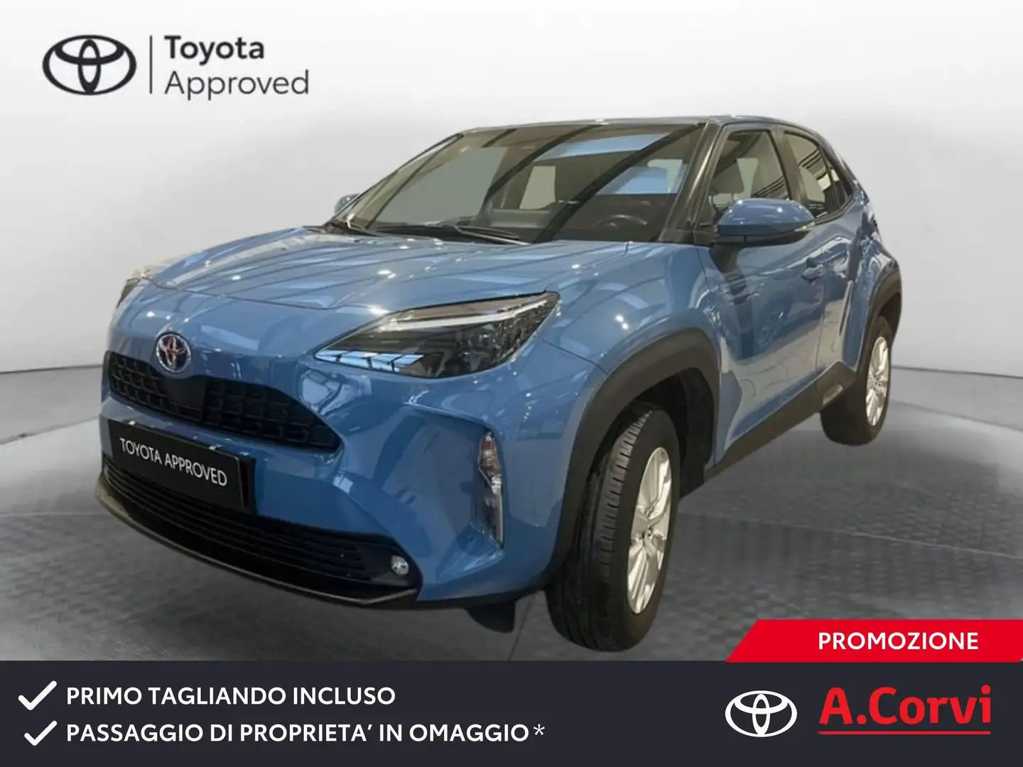Toyota Yaris Cross 1.5 Hybrid 5p. E-CVT Active Blu/Azzurro - 1