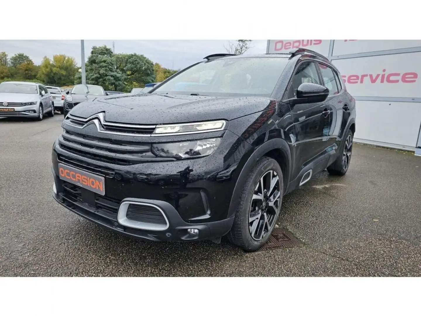 Citroen C5 Aircross Business 1.5 BlueHDi 130cv EAT8 + ATTELAGE + CAMERA DE RECUL + ROUE SECOURS Noir - 2