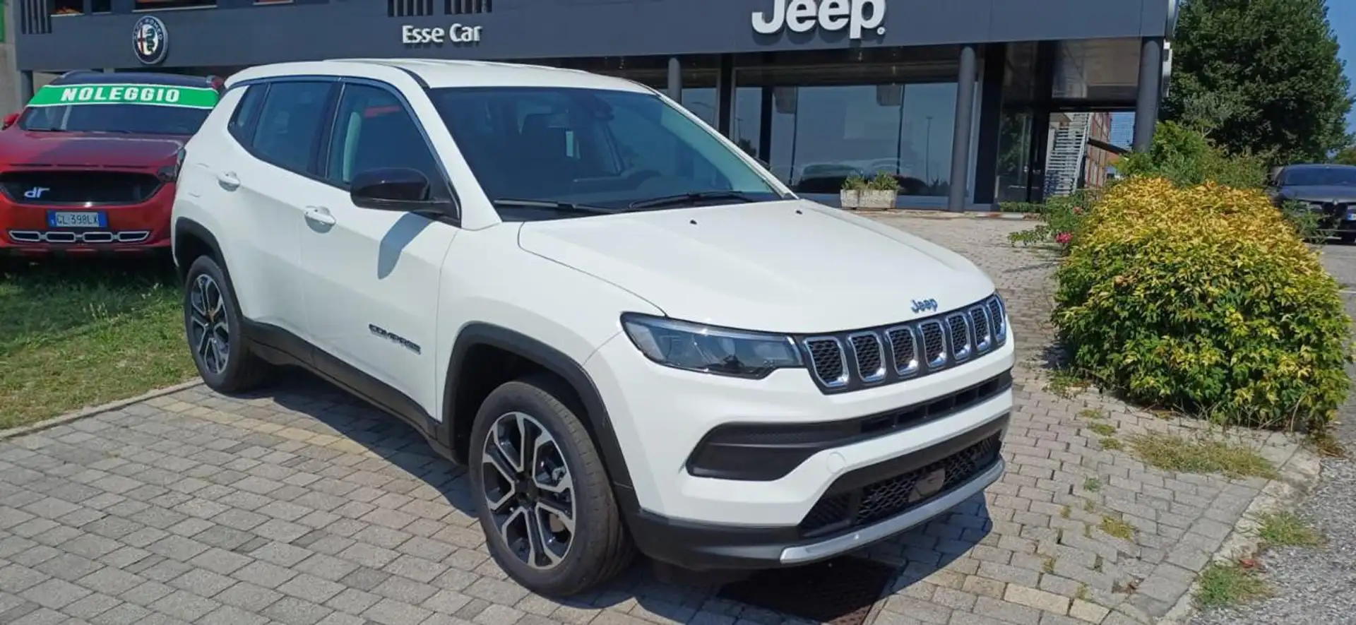 Jeep Compass 1.5 Turbo T4 130 CV MHEV 2WD Altitude Blanc - 1