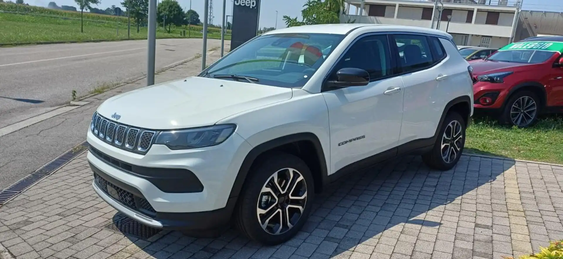 Jeep Compass 1.5 Turbo T4 130 CV MHEV 2WD Altitude Blanc - 2