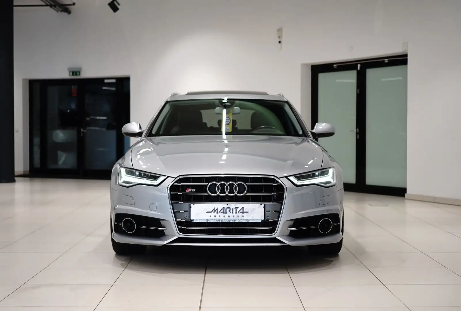 Audi S6 AVANT 4.0|ACC|HUD|MASSAG|LUFT|360°|PANO|MEMO| Argento - 1