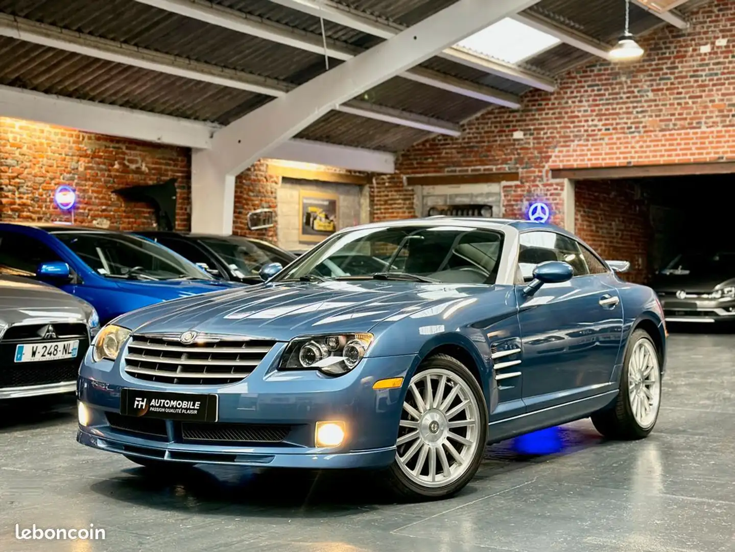 Chrysler Crossfire SRT6 3.2L V6 AMG 335 ch 67 790 kms Aeroblue Carnet et historique État exceptionnel Blau - 1