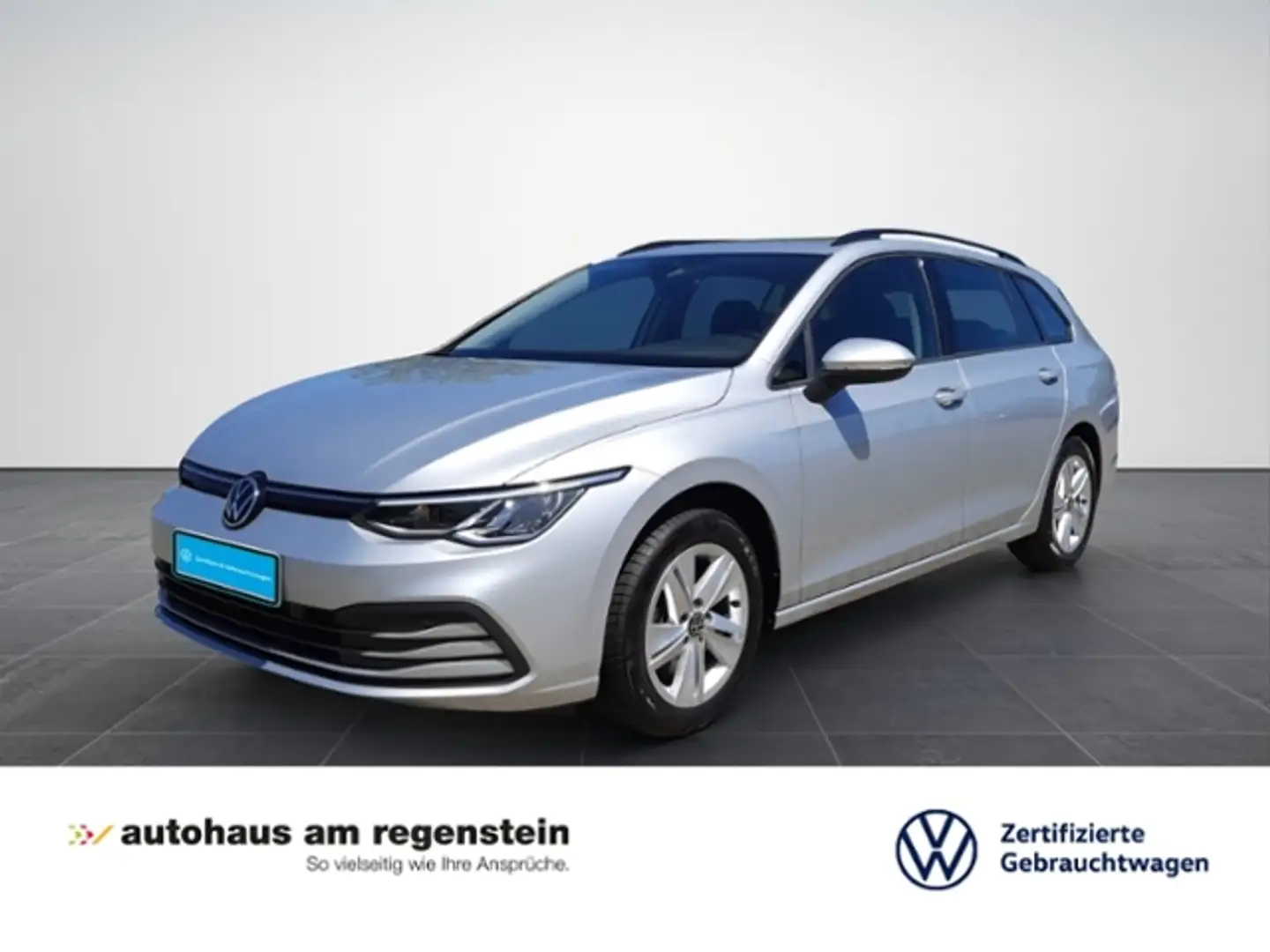 Volkswagen Golf Variant VIII Variant 2.0TDI Life LED/AHK/Navi/ACC/App Plateado - 1