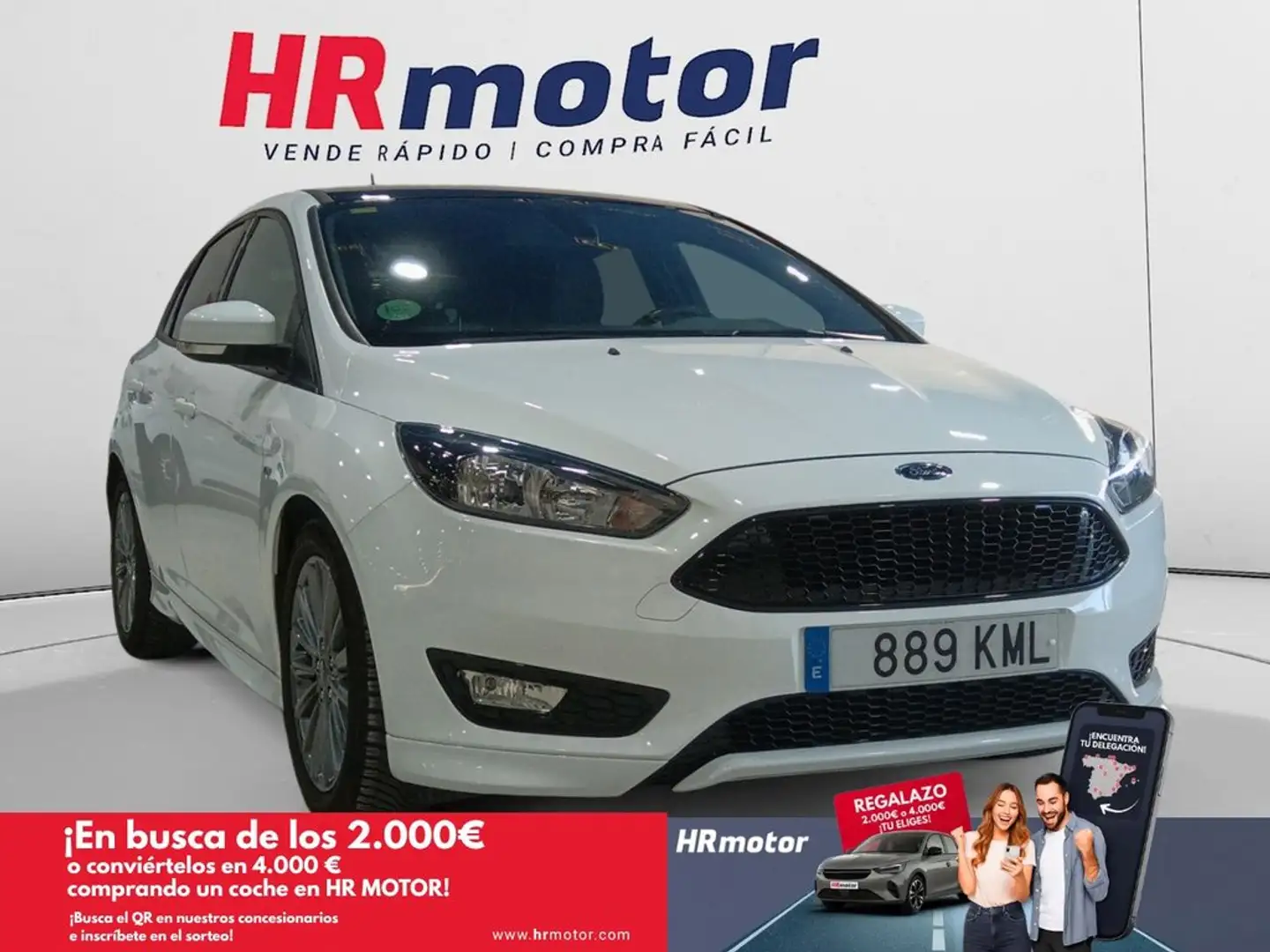 Ford Focus ST-Line R&b Blanc - 1