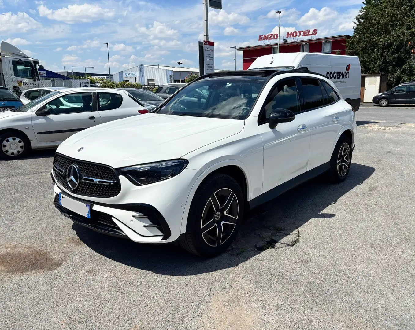 Mercedes-Benz GLC 300 de Hybrid 333 cv EQ 9G-Tronic 4Matic Blanc - 2