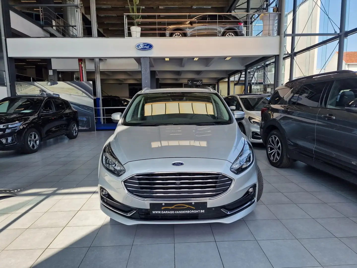 Ford S-Max HYBRID AUTOMAAT 7 ZITPLAATSEN FULL OPTION Argintiu - 2