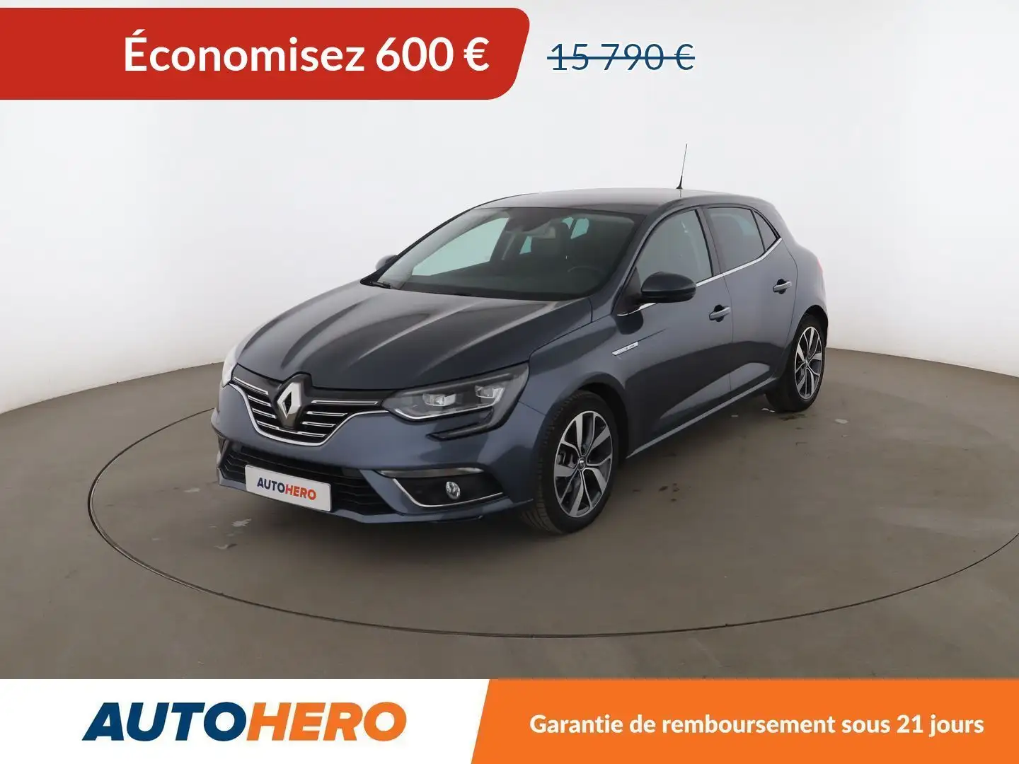 Renault Megane 1.2 TCe Energy Bose Edition EDC Gris - 1