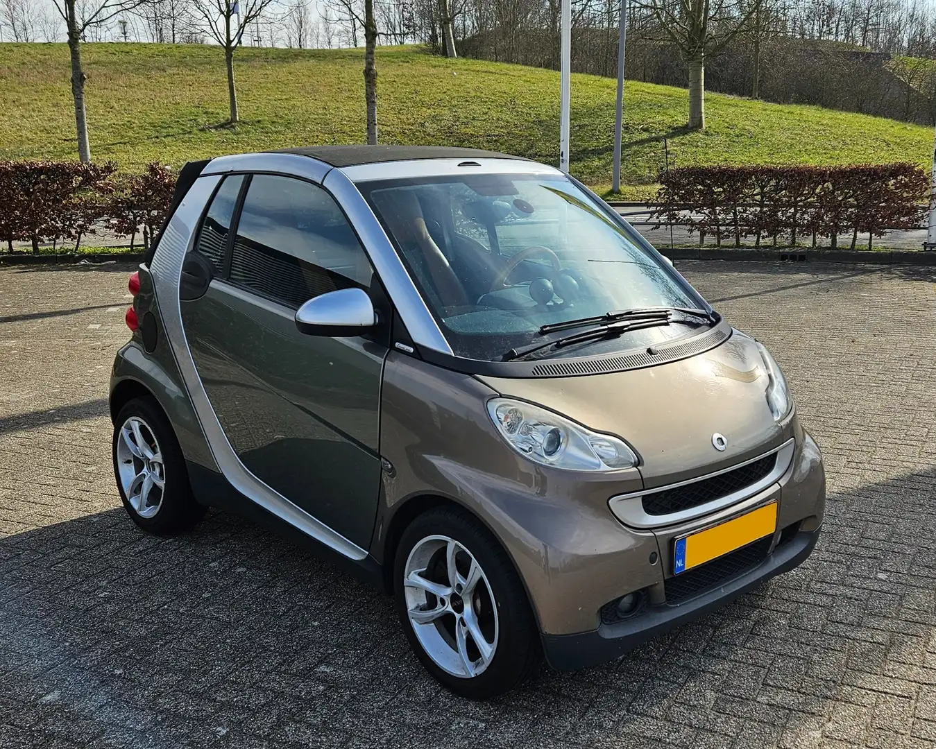 smart forTwo 1.0 Turbo Cabrio Passion Edition One Automaat smeđa - 2