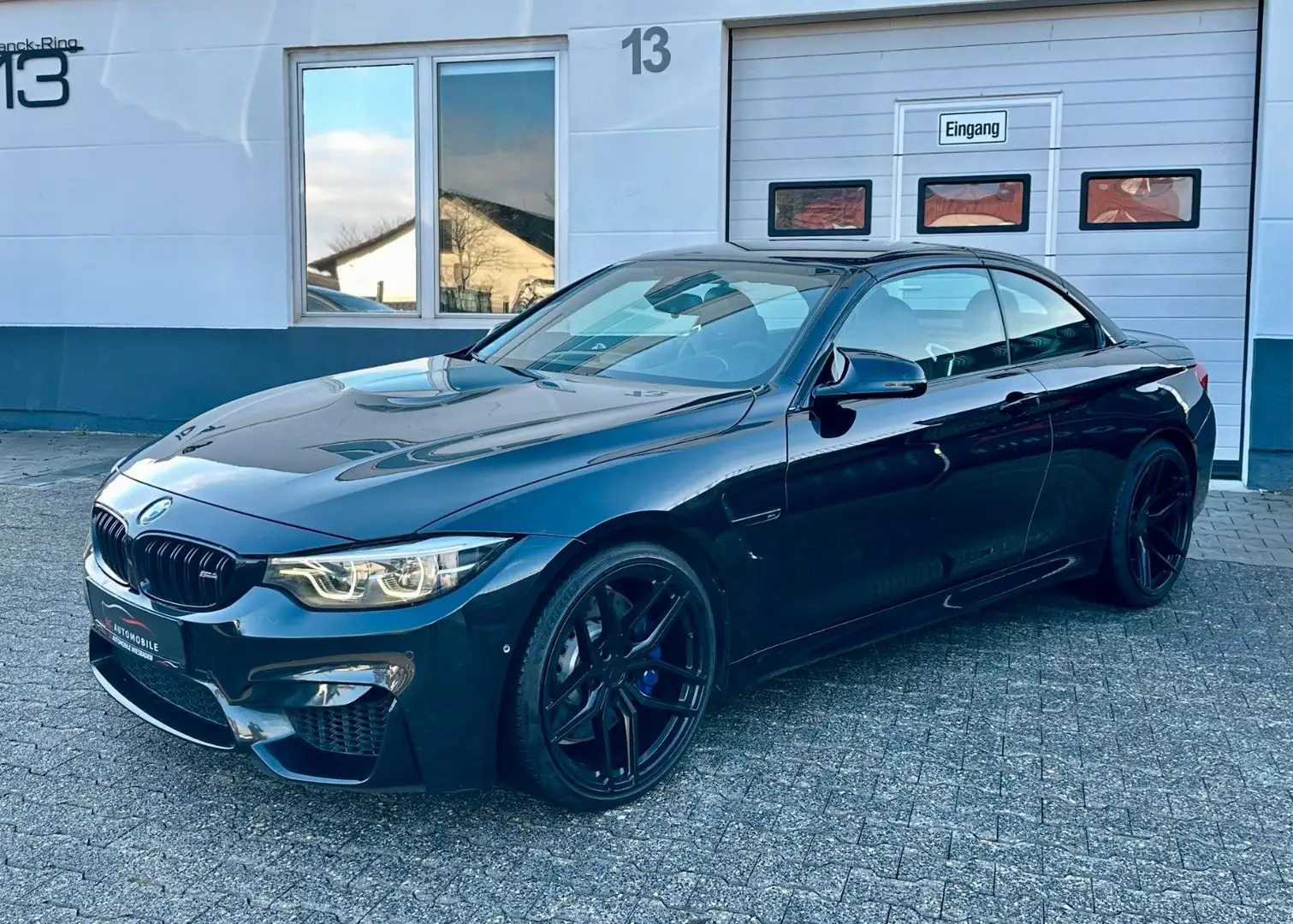 BMW M4 Cabrio COMPETITION| 2HAND| DEUTSCHES FAHRZEUG Schwarz - 2