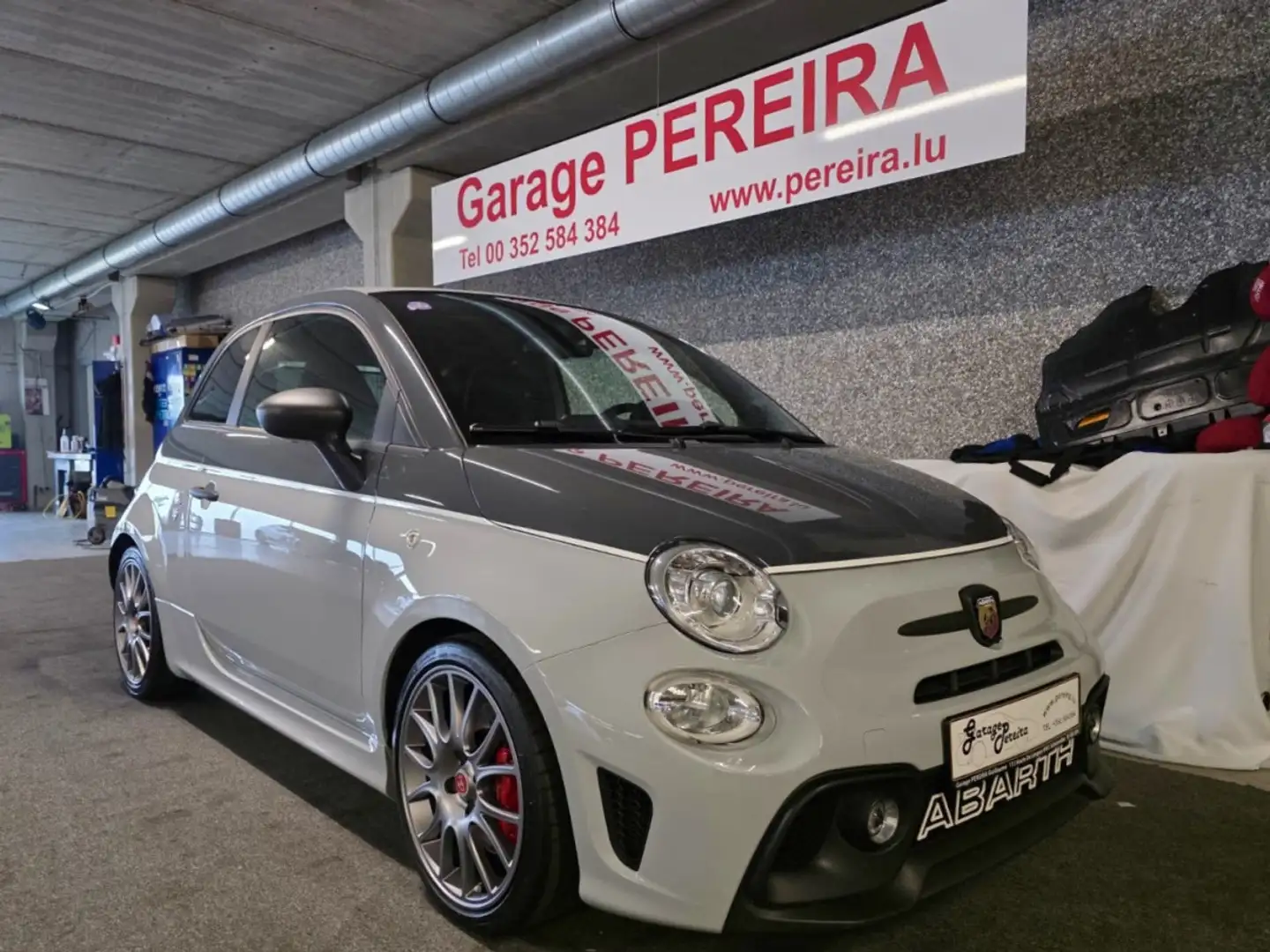 Abarth 595C 595C COMPETIZIONE CABRIO BEATS AUTO NAVI Grey - 1