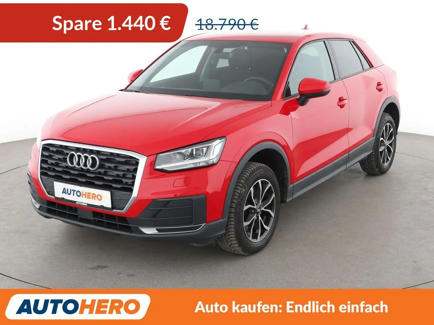 Audi Q2 1.6 TDI *LED*LIMITER*PDC*SHZ*KLIMA*ALU* Rot - 1