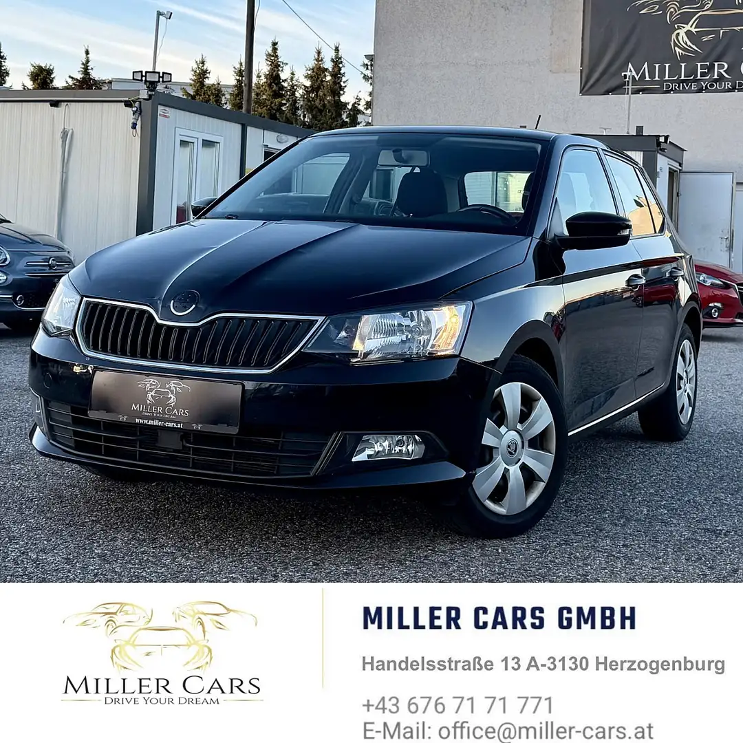 Skoda Fabia Ambition 1,2 TSI*neues Pickerl* Schwarz - 1