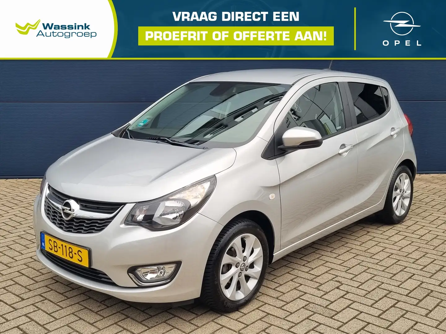 Opel Karl 1.0 75pk Innovation Automaat | Cruise Control | Cl Grijs - 1