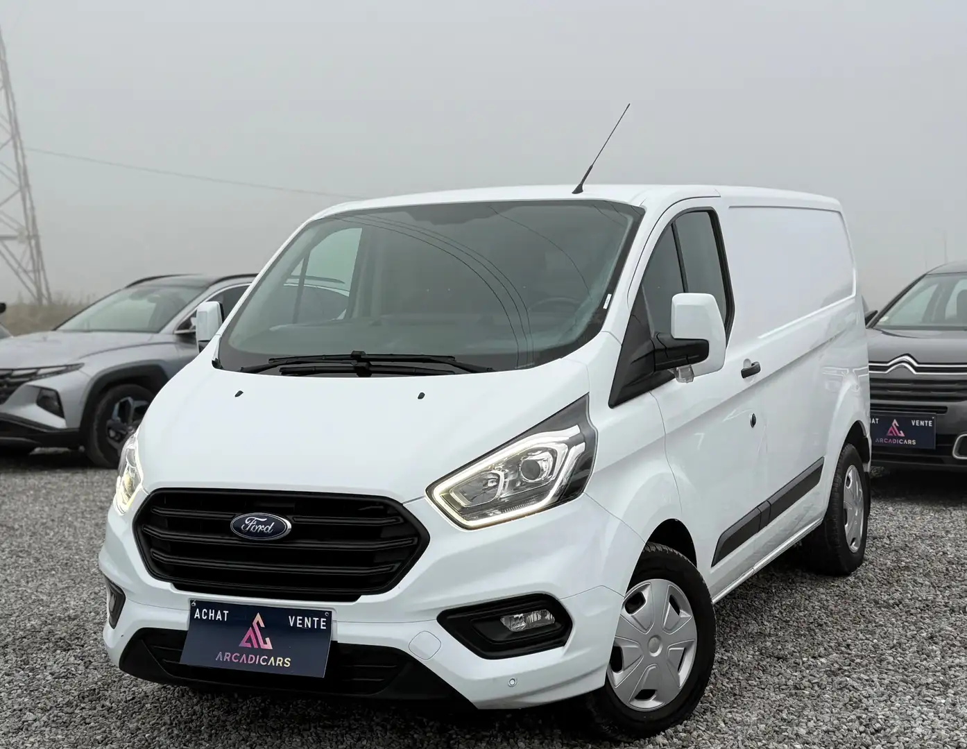 Ford Transit Custom 3 PL - AIR CO - CARPLAY - ATT REMORQUE - CAPTEUR Wit - 1