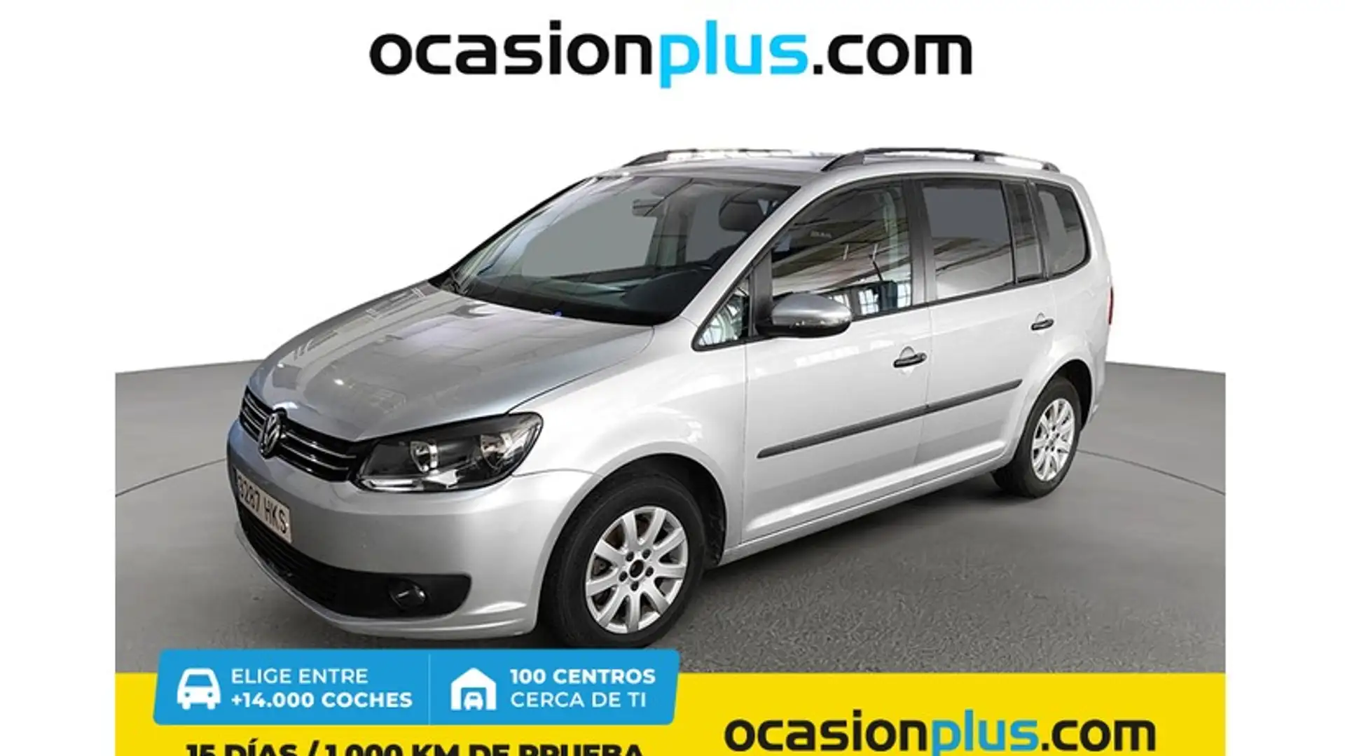 Volkswagen Touran 1.6TDI Edition 105 Plateado - 1