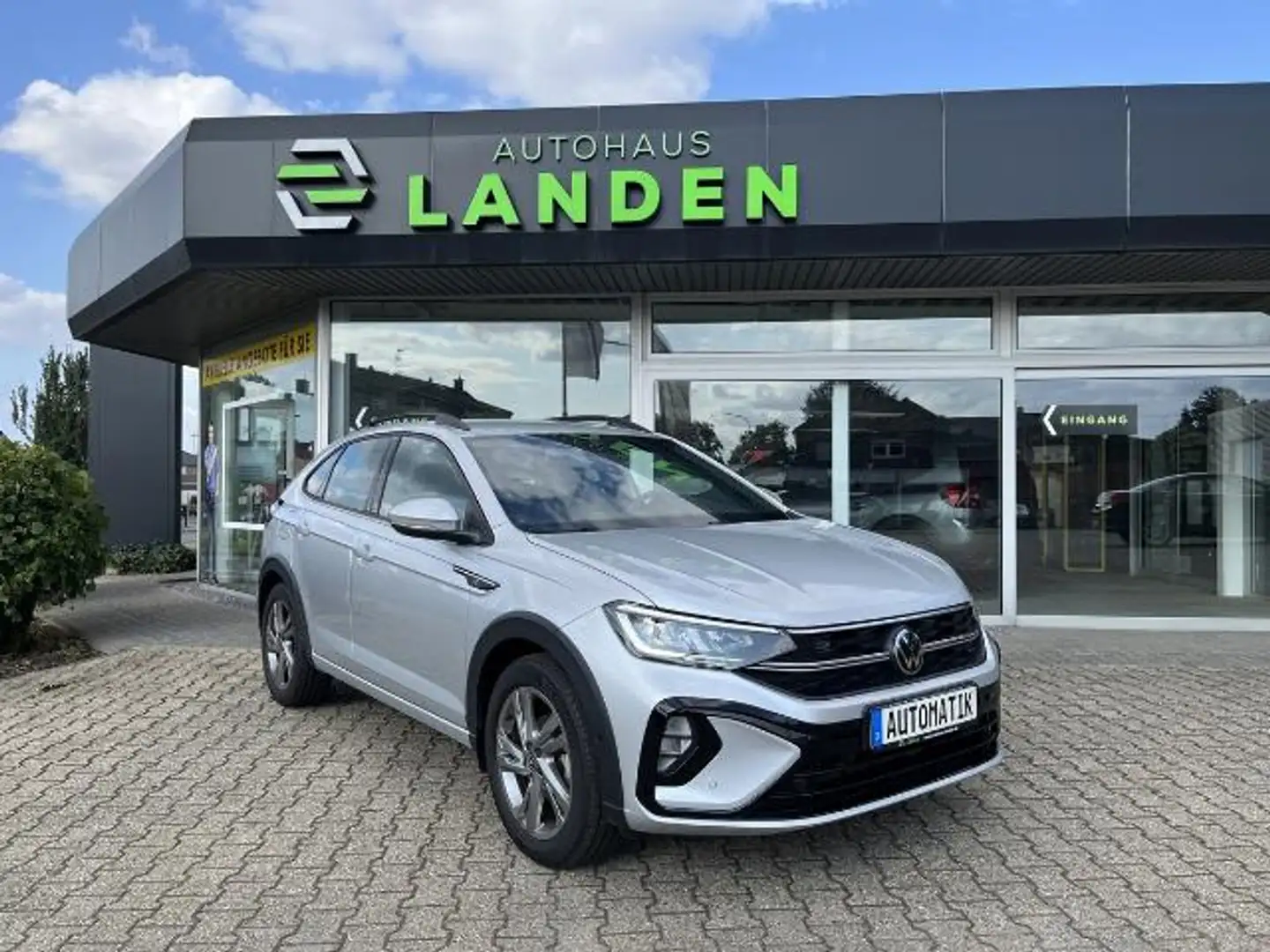 Volkswagen Taigo 1.0 TSI R-Line OPF (LED,Automatik,Garantie) Silber - 1