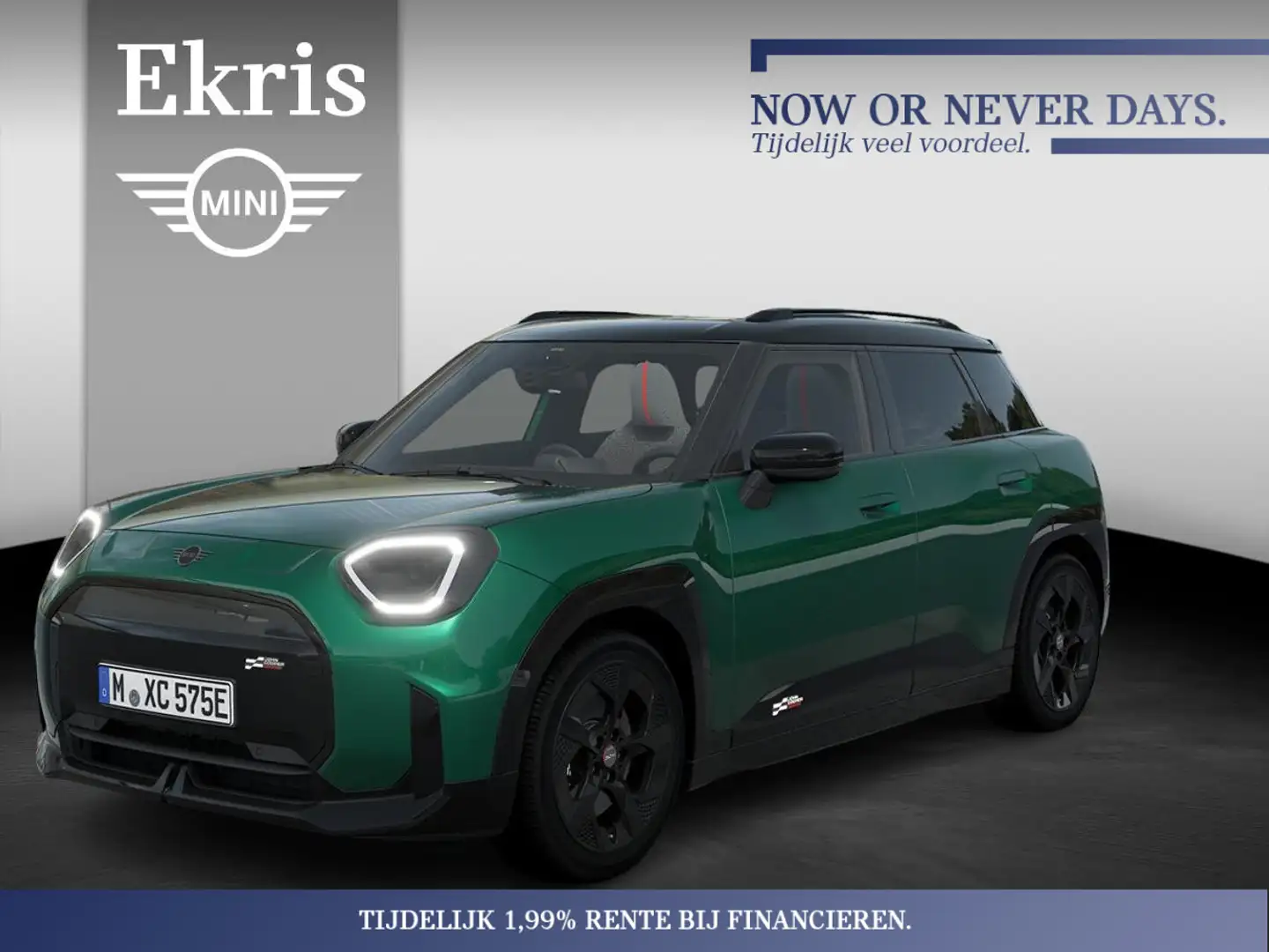 MINI Aceman E Pakket M + John Cooper Works Trim | Actie Groen - 1