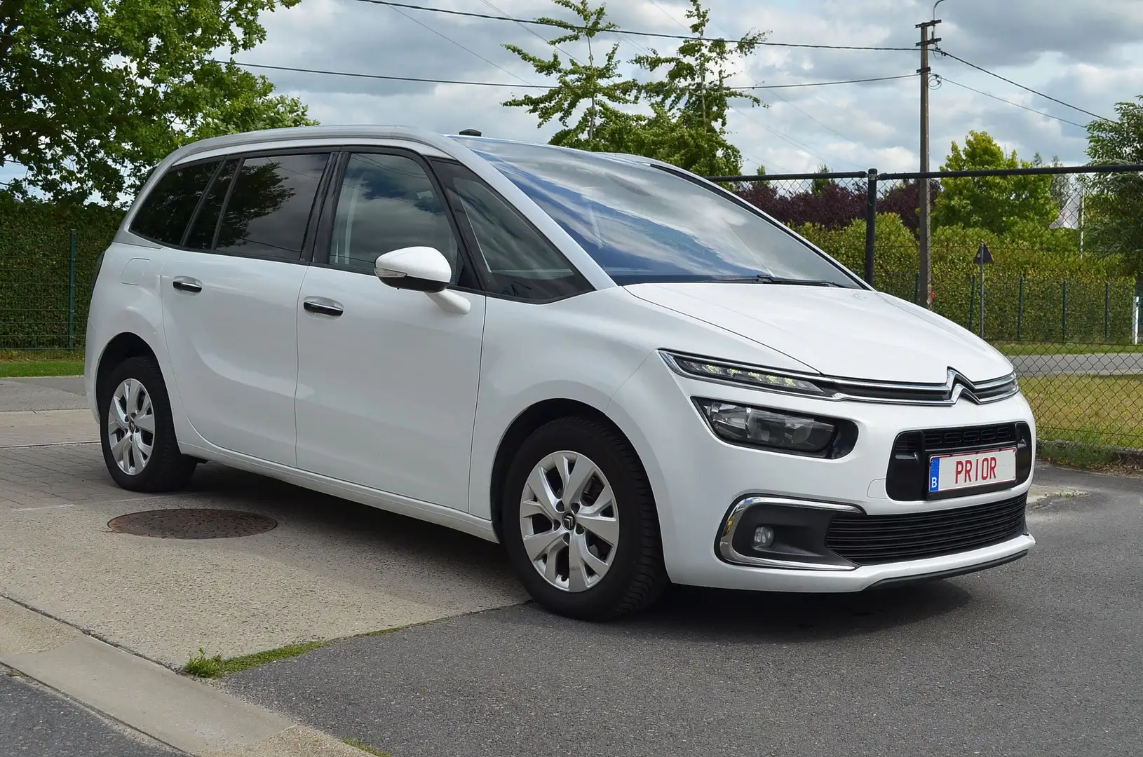 Citroen Grand C4 Picasso 1.6 HDi 7pl/Camera/CarPlay/Keyless EURO6 Beyaz - 1