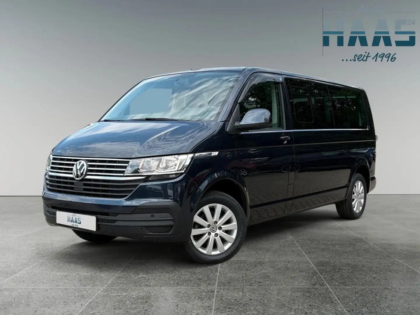 Volkswagen T6 Caravelle T6.1 Caravelle Lang DSG Navi Sitzh ACC 3xKlima Bleu - 1