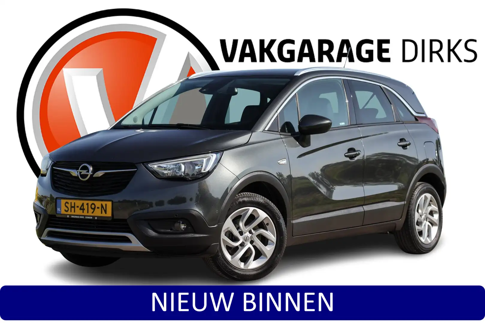 Opel Crossland X 1.2 Turbo Innovation+ ✅ Comfortstoel ✅ Carplay ✅ C Grijs - 1