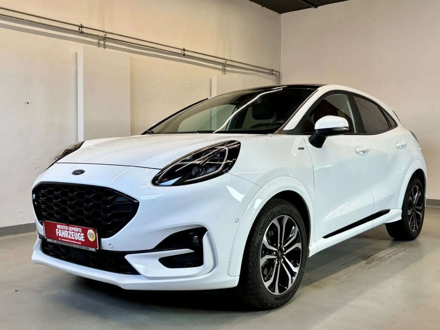 Ford Puma 1.0 EcoBoost Hybrid ST-LINE X Weiß - 2