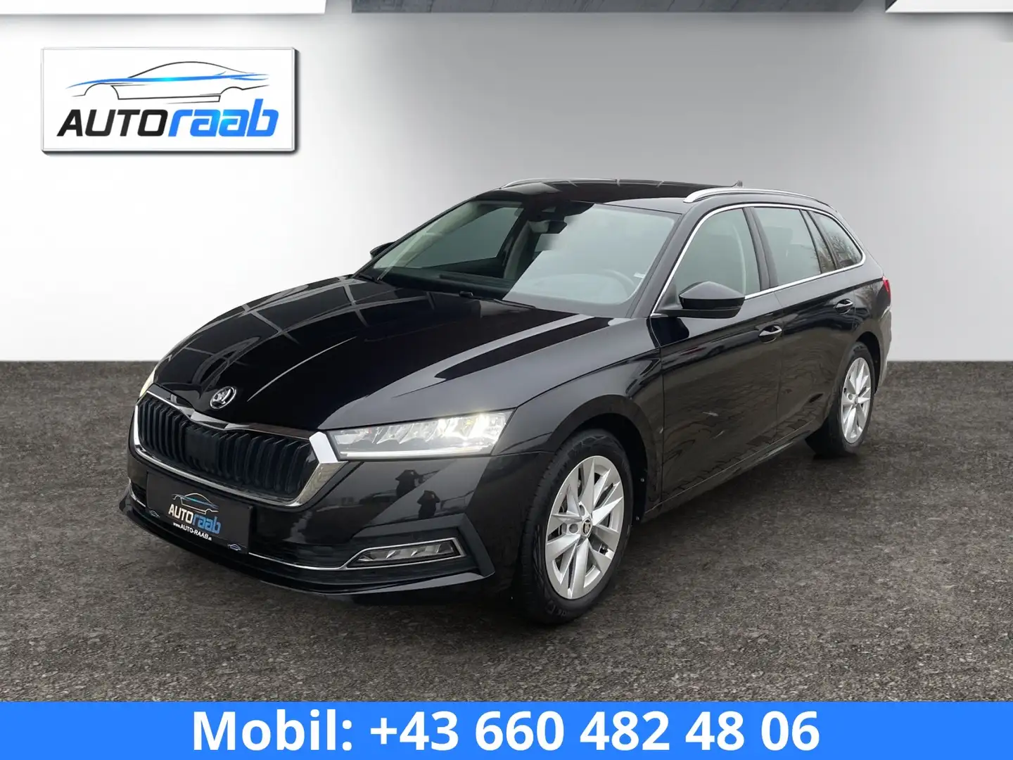 Skoda Octavia Style 2,0 DSG *DIGITAL*LED*APP*ACC*NAVI*SITZHZ* Schwarz - 1