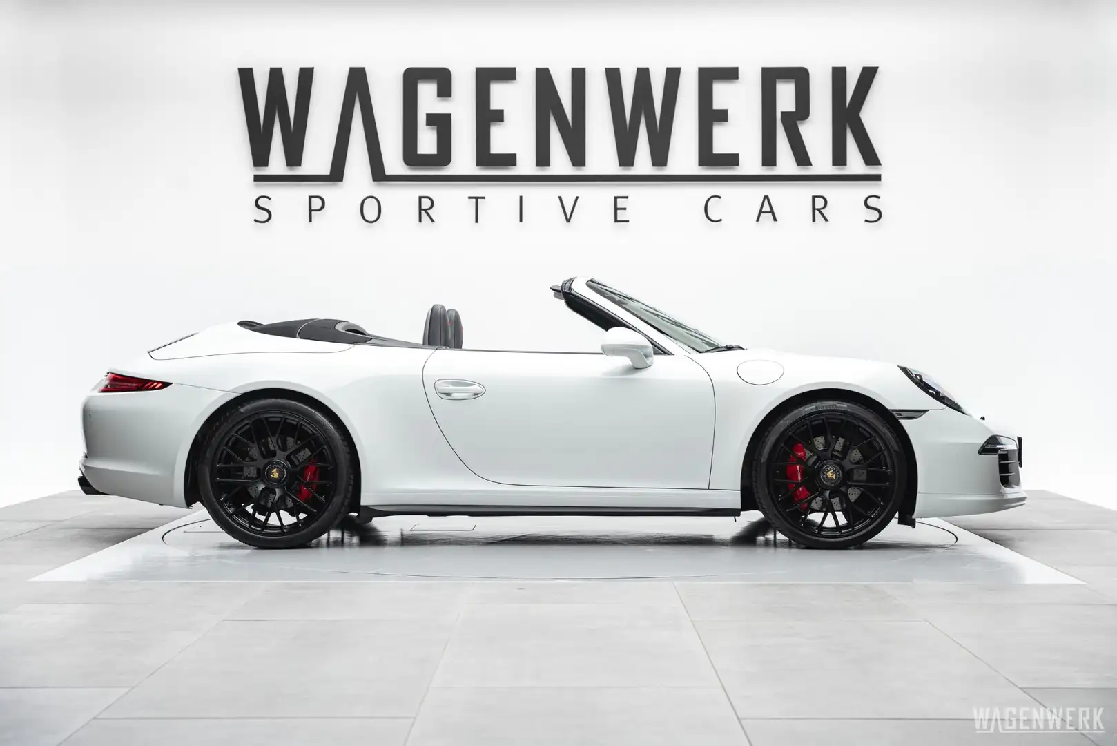 Porsche 991 Carrera GTS Cabrio PDK 3.8 SAUGER GTS-PAKET 18-WE Weiß - 2