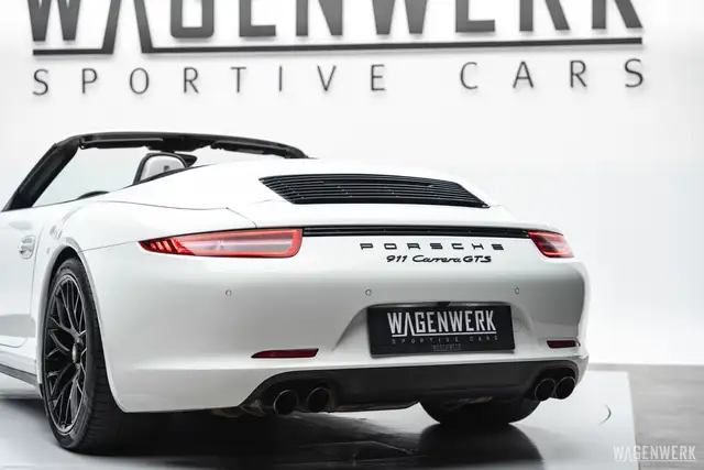 Porsche 991 Carrera GTS Cabrio PDK 3.8 SAUGER GTS-PAKET 18-WE Ansicht 11