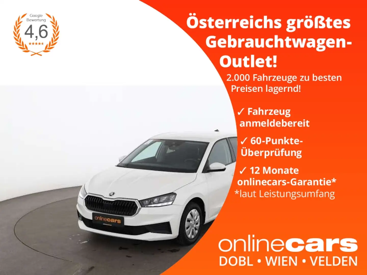 Skoda Fabia 1.0 TSI Ambition LED SITZHZG ASSIST TEMP Weiß - 1