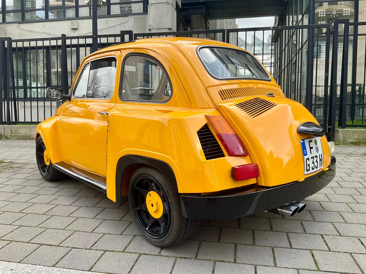 Fiat 500 Unikat 952ccm (A 112) widebody muscle car H-Zul., foto 6