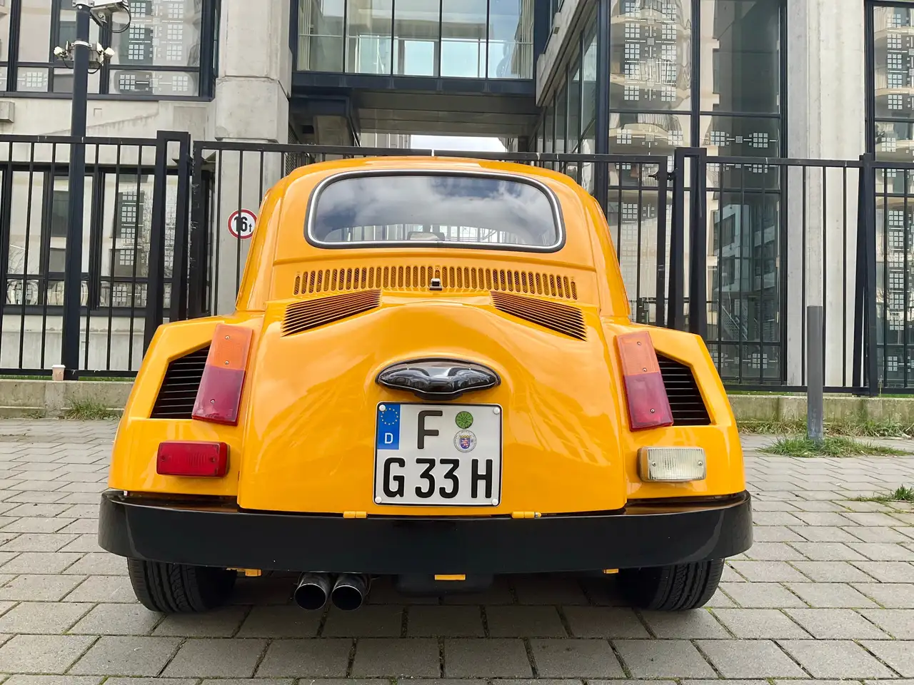 Fiat 500 Unikat 952ccm (A 112) widebody muscle car H-Zul., foto 10