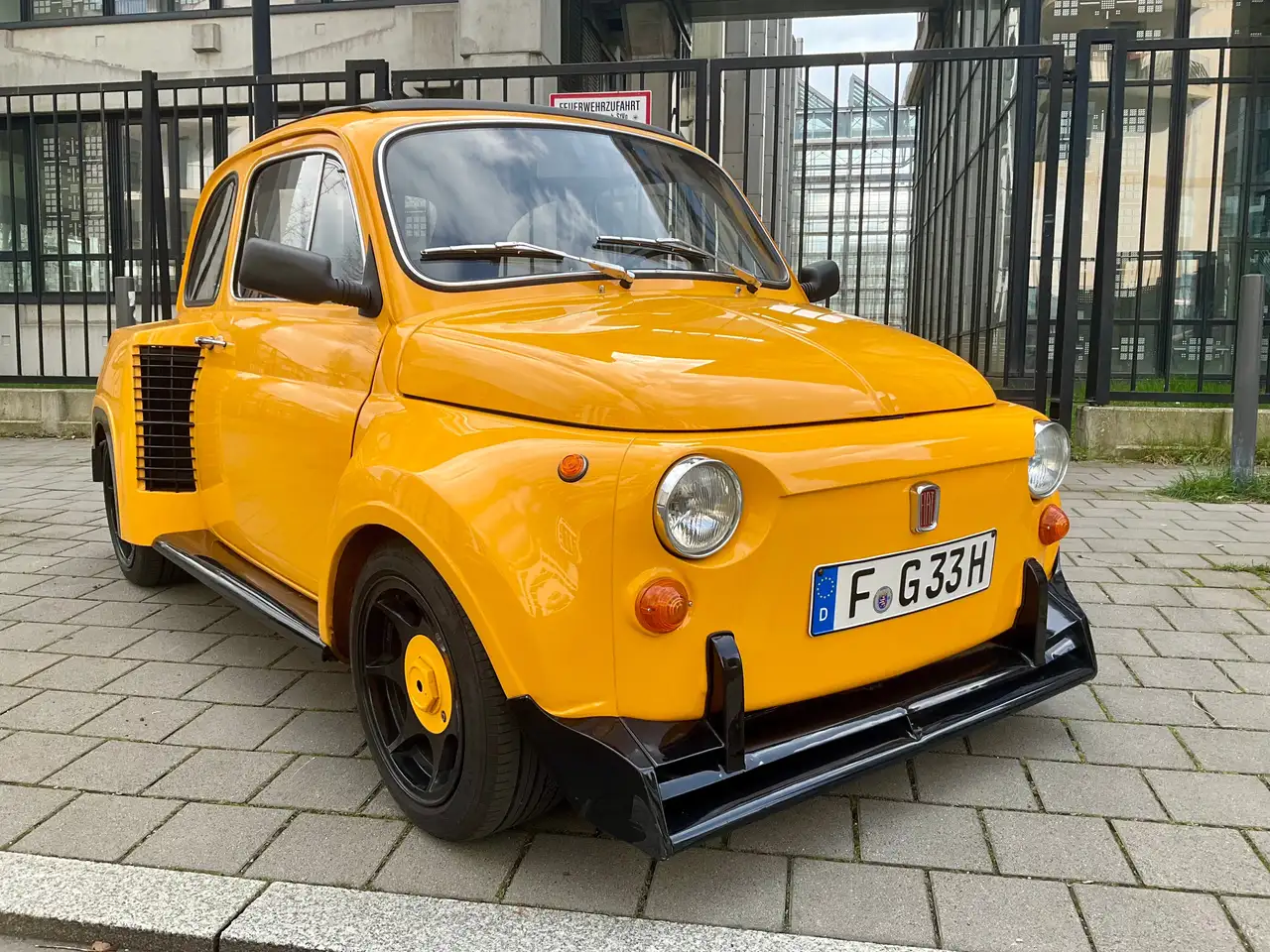 Fiat 500 Unikat 952ccm (A 112) widebody muscle car H-Zul., foto 7