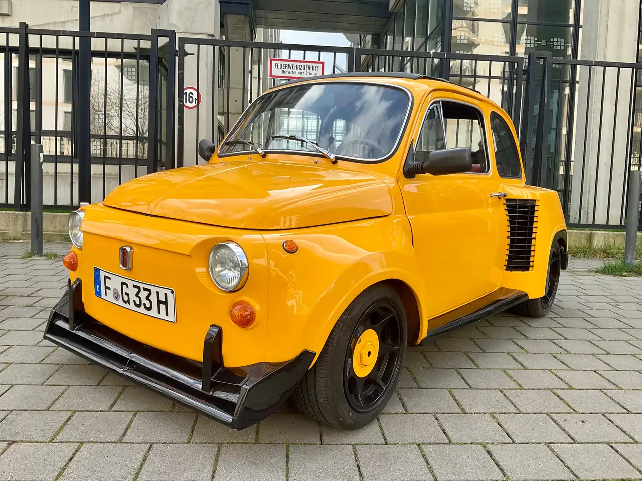 Fiat 500 Unikat 952ccm (A 112) widebody muscle car H-Zul., foto 2