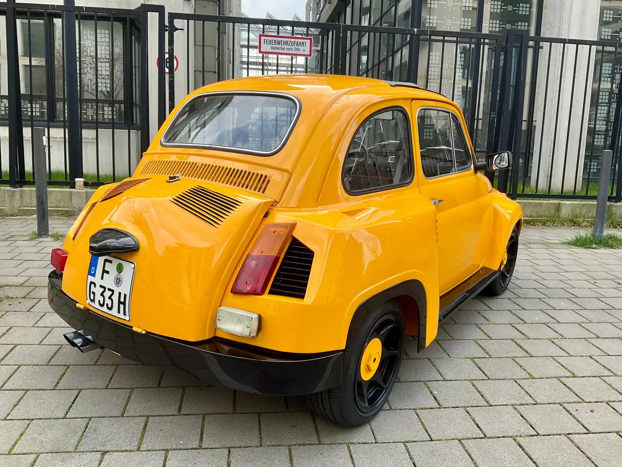 Fiat 500 Unikat 952ccm (A 112) widebody muscle car H-Zul., foto 5