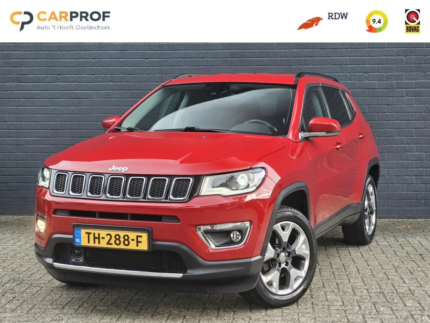 Jeep Compass 1.4 MultiAir Limited 4x4 / LEDER / BEATS / ELEK. S Rouge - 1