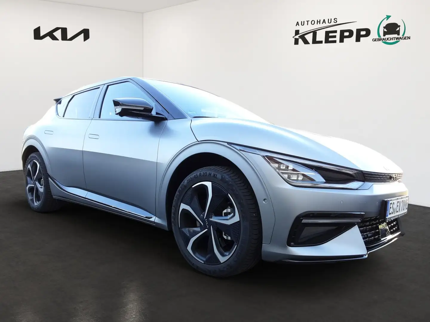 Kia EV6 GTL 77 AWD WP GD ASS + SN Grau - 2